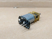 Micro Metal Gearmotor (Extended back shaft) with push straight header shim